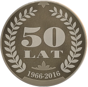 medal 50 lat awers